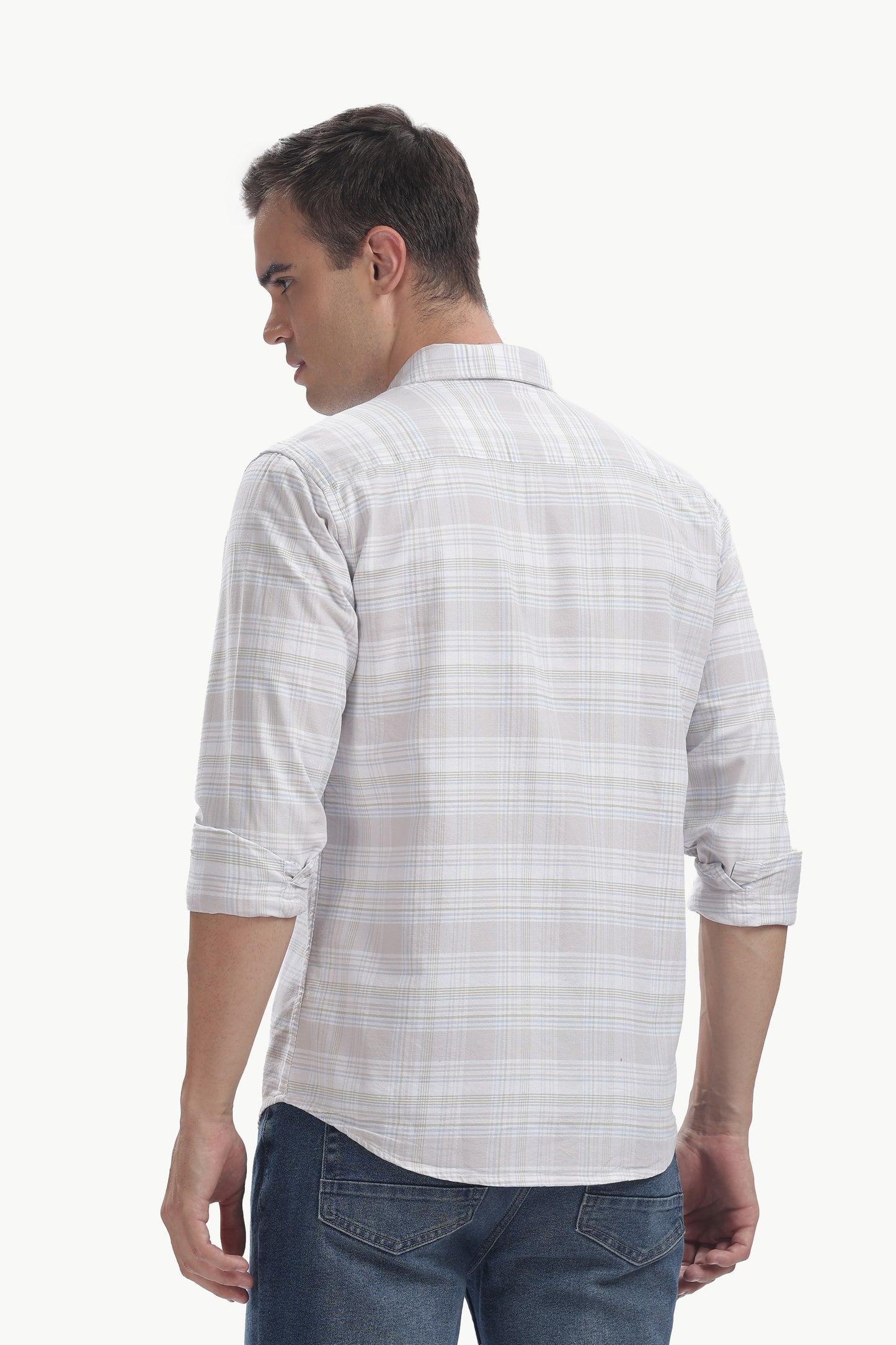 Oxford Cotton Checked Shirt