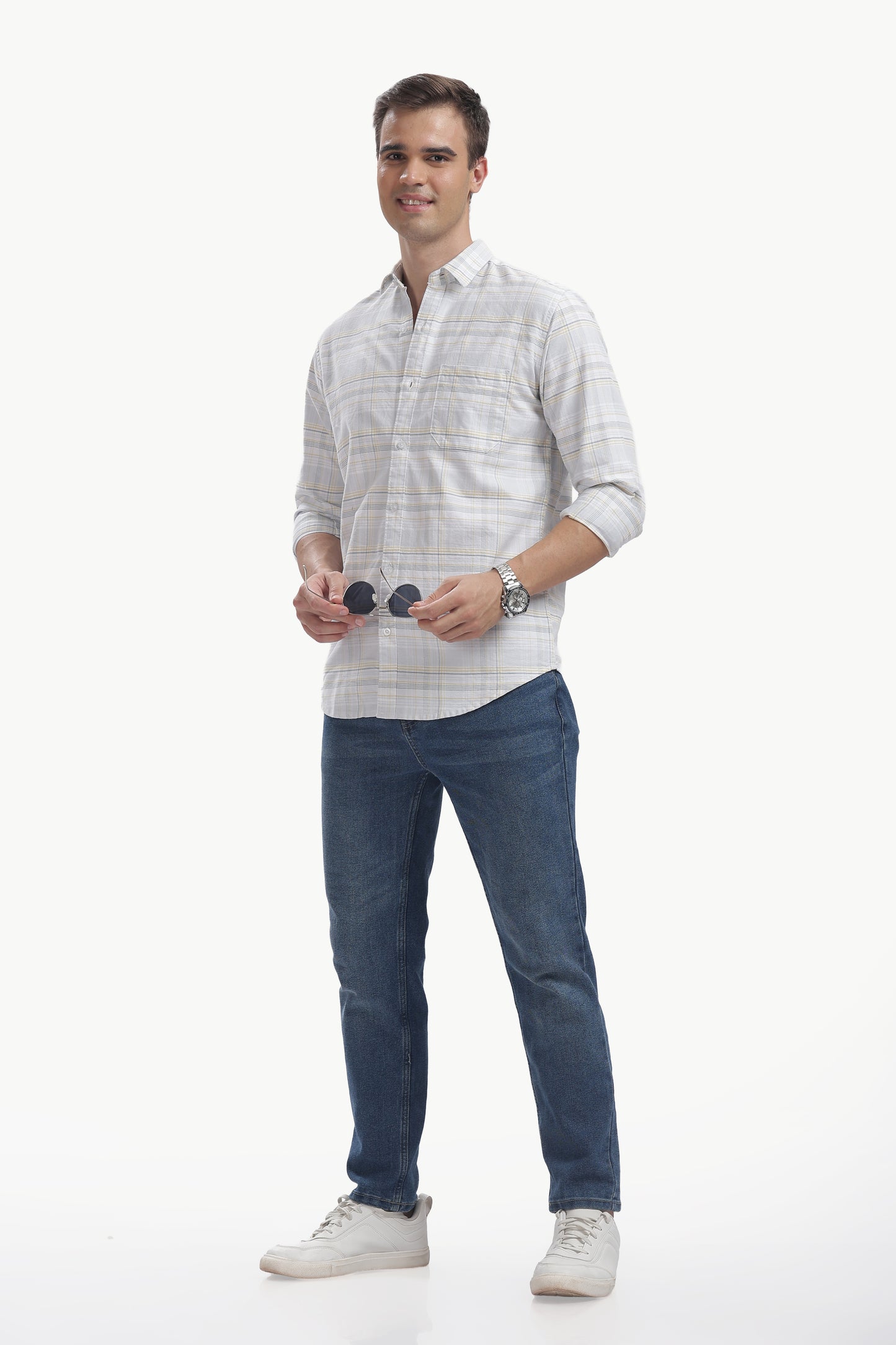 Oxford Cotton Checked shirt
