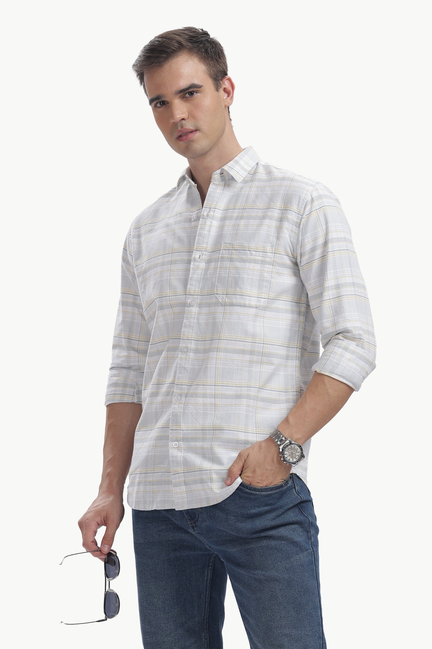 Oxford Cotton Checked shirt