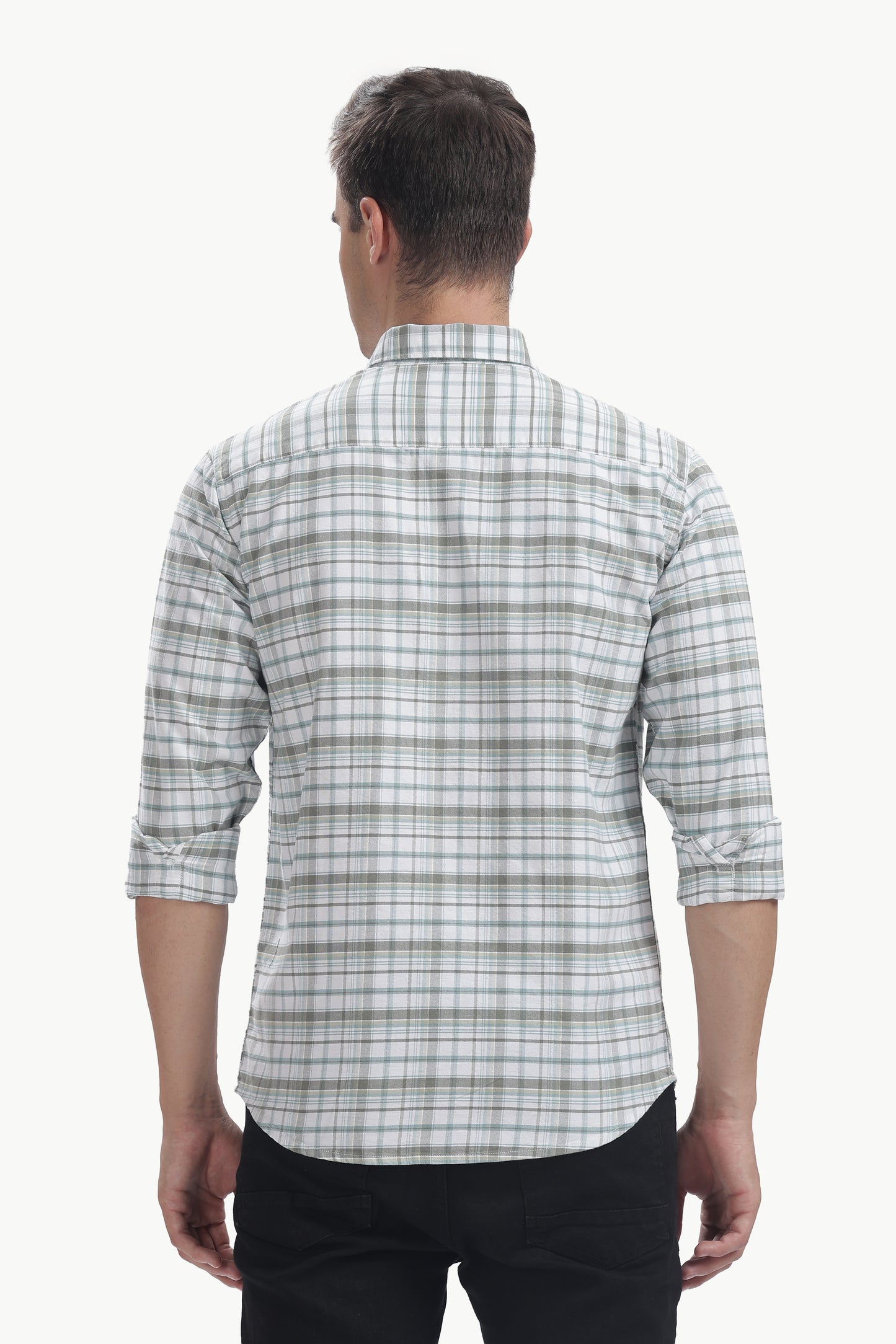 Oxford Cotton Checked Shirt